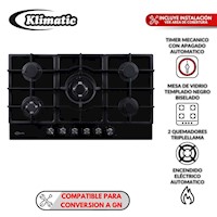 Cocina empotrable Klimatic Aosta 90